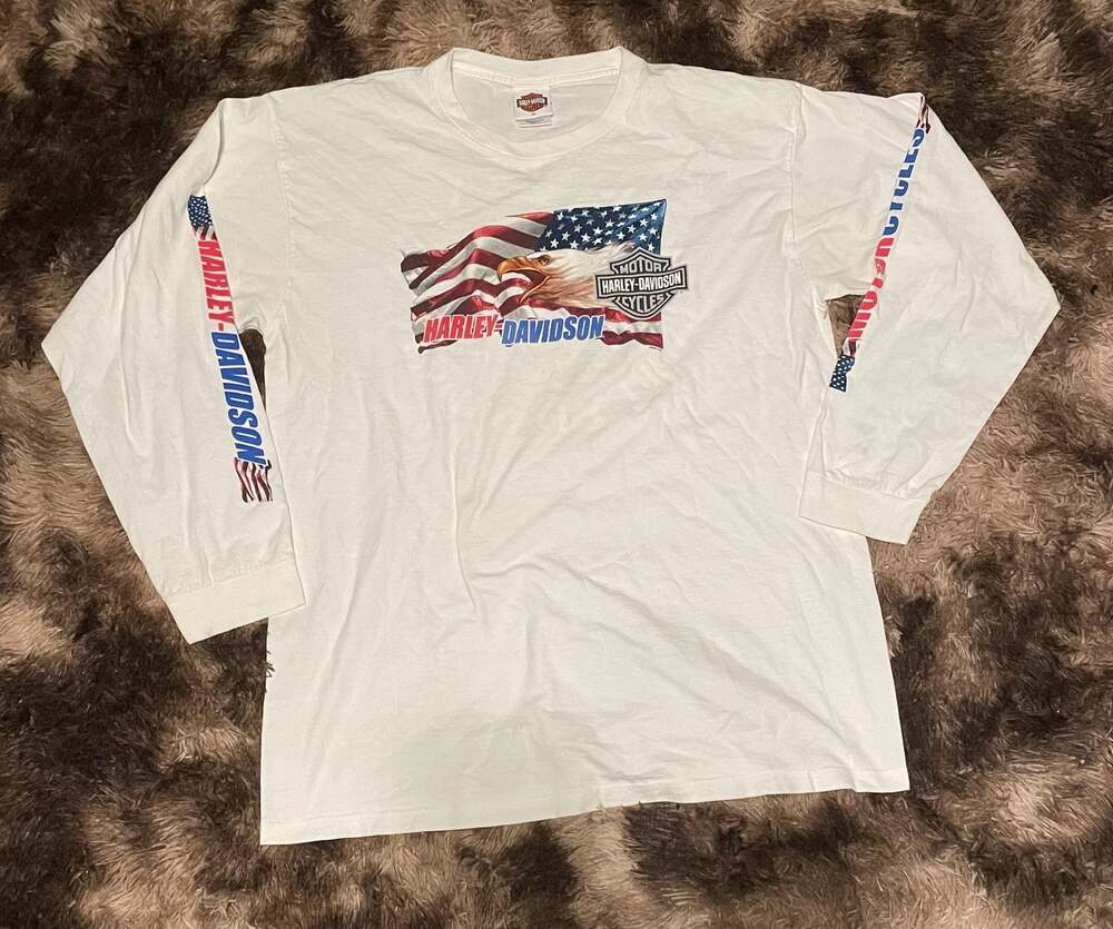 Harley-Davidson Rocky Mountain Greater Denver Colorado Long Sleeve T-Shirt XL